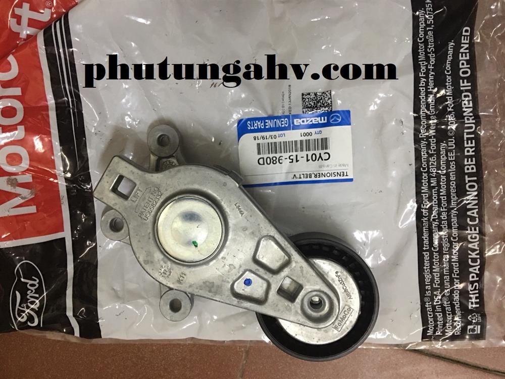 Pu li tăng đai dây cua roa tổng tensioner,belt'v' Mazda CX9